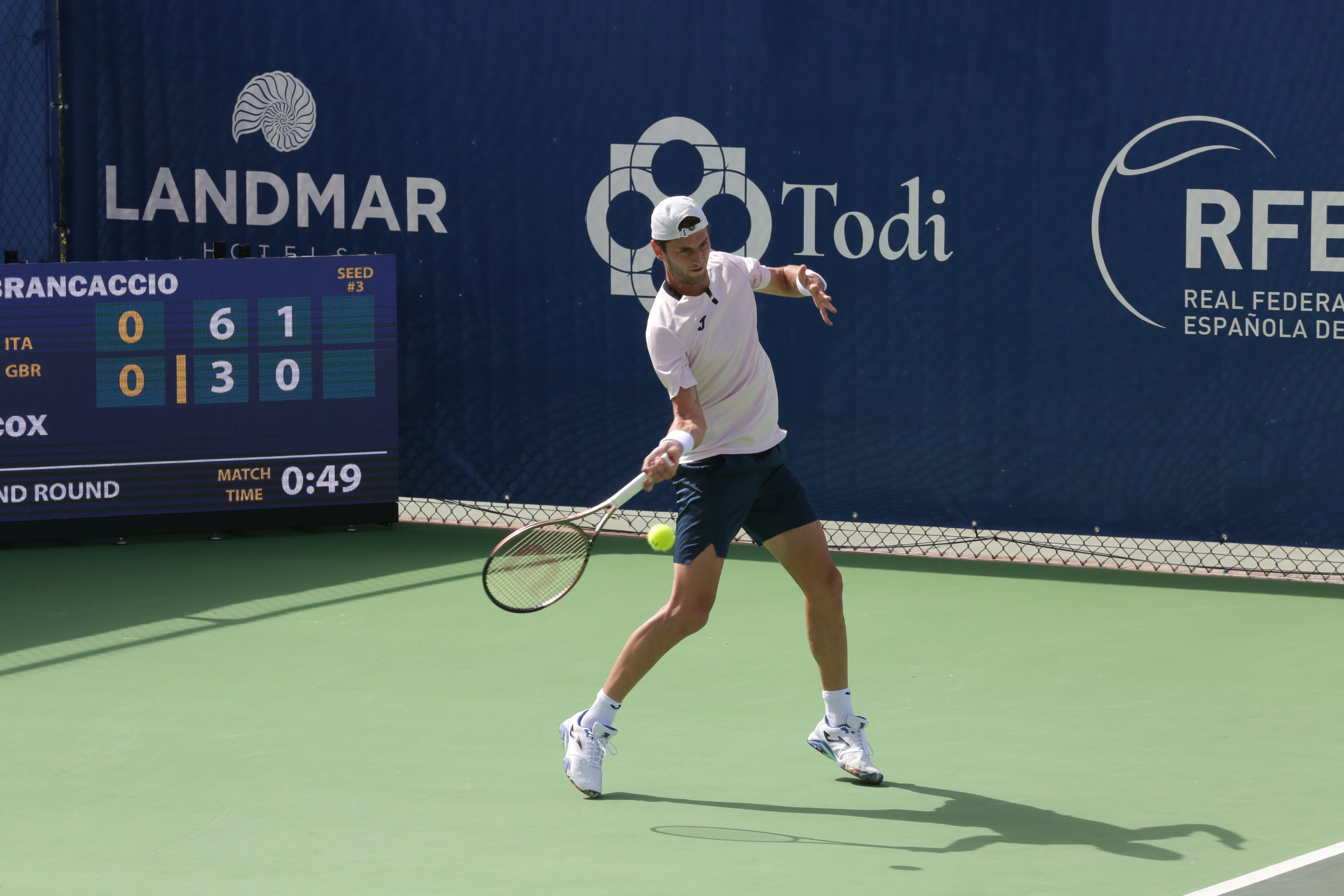 Raul Brancaccio - Foto Daniel Kondarciuk (MEF Tennis Events)